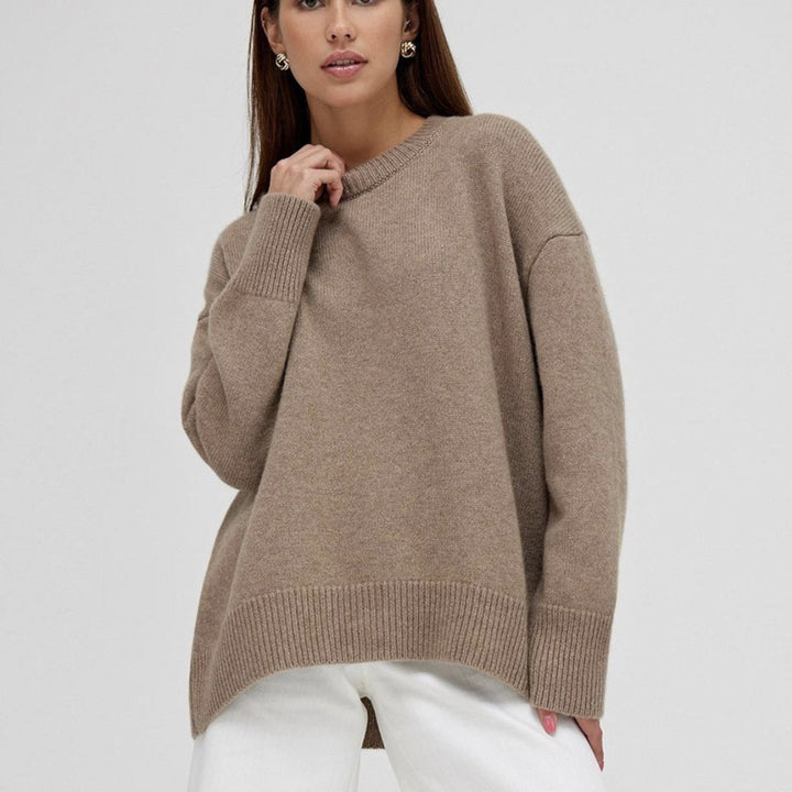 Damen stylischer, lässiger Pullover Drune