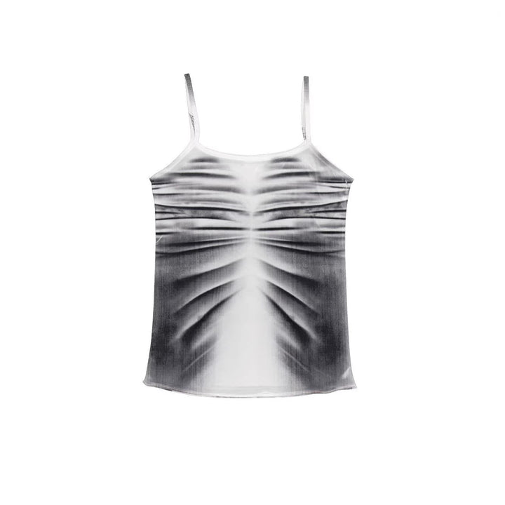Damen lässiges Tanktop mit kreativem Grafikdesign Drune