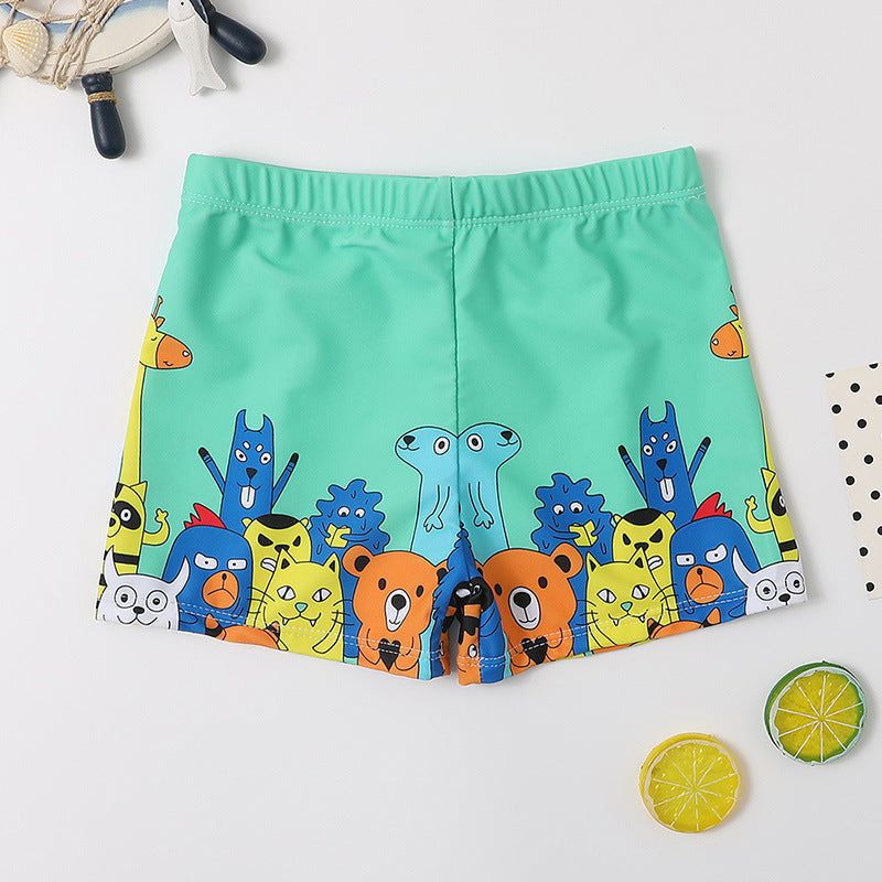 Jungen Schwimmshorts mit maritimen Motiv Drune