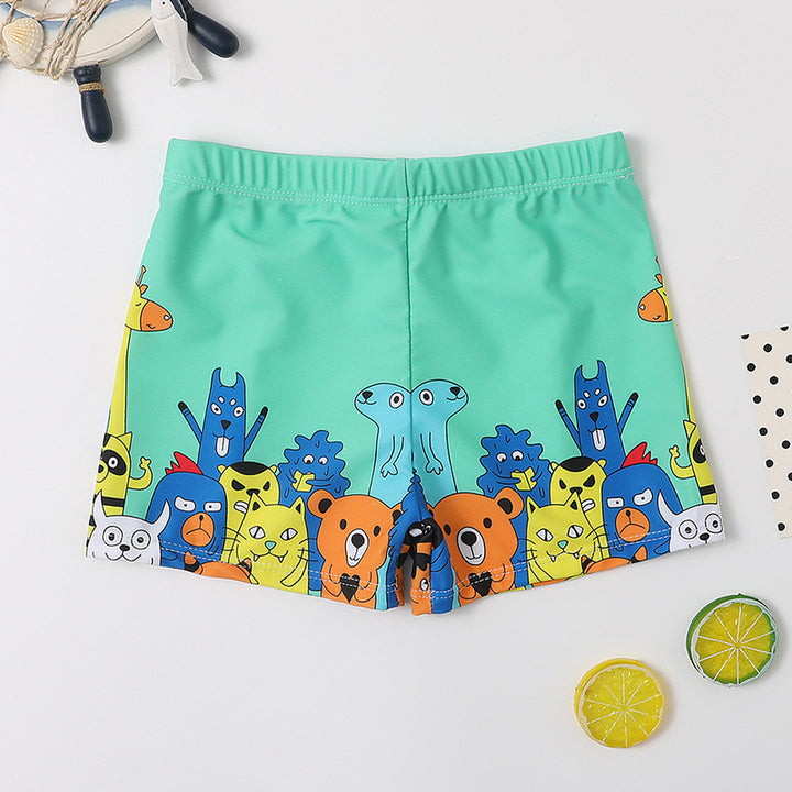 Jungen Schwimmshorts mit maritimen Motiv Drune