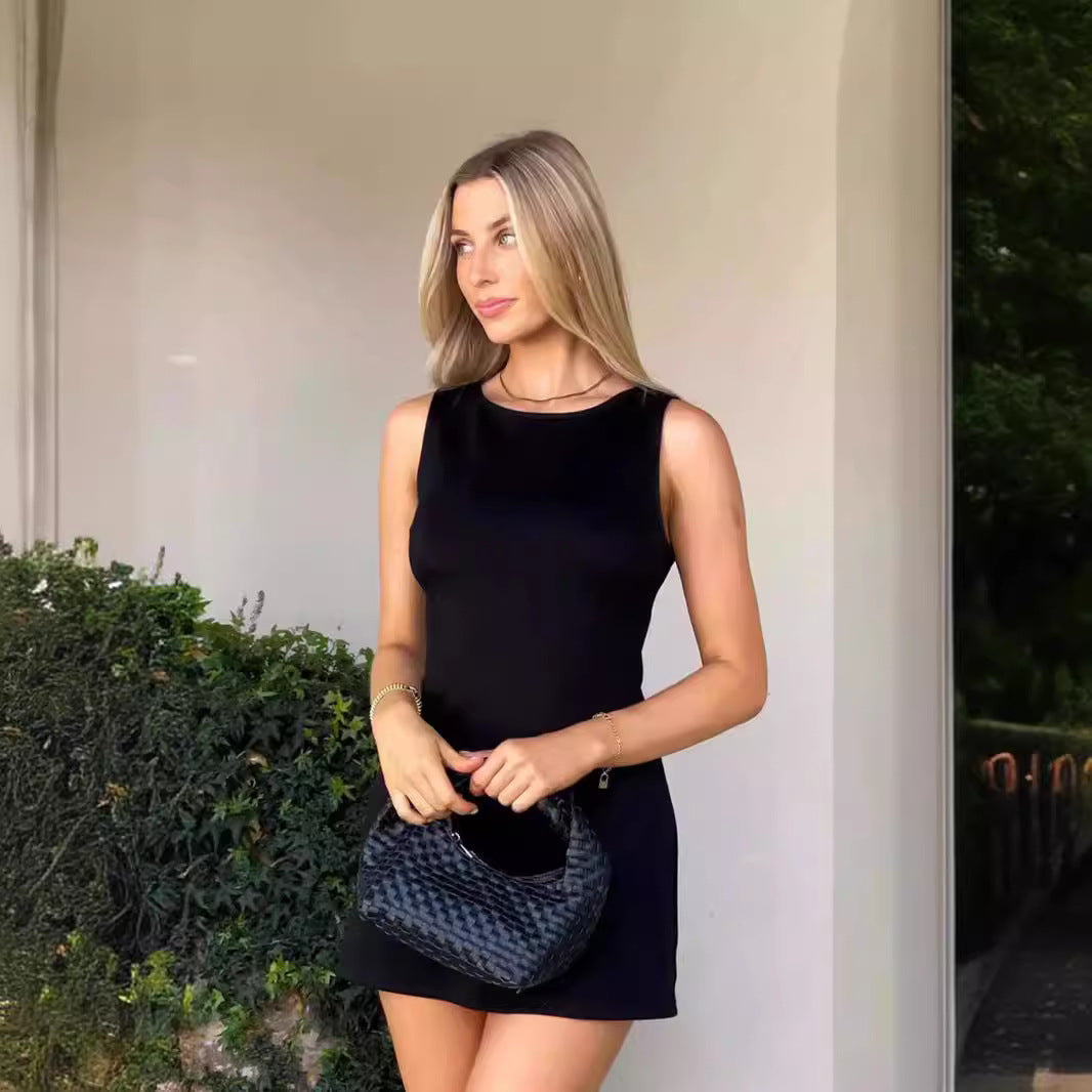 Damen Minimalistisches Kleid Drune