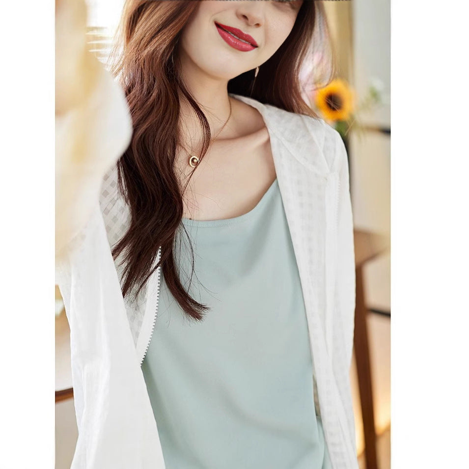 Damen lässige Kapuzenbluse Drune