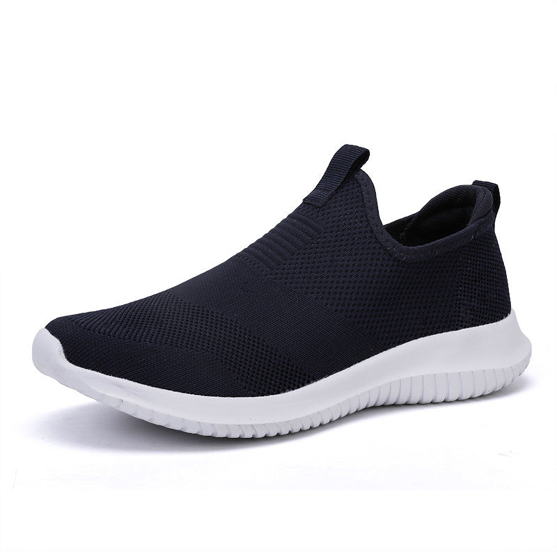 Damen nan minimalistischer Schlupf-Freizeitschuh mit vorderer Zuglasche, gepolstertem Knöchelkragen und flexibler Adaptivsohle Drune