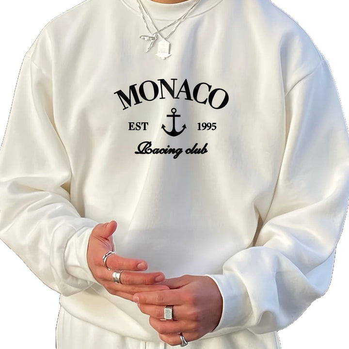 Damen Sweatshirt mit großzügigem Schnitt und einzigartigem Druck Drune