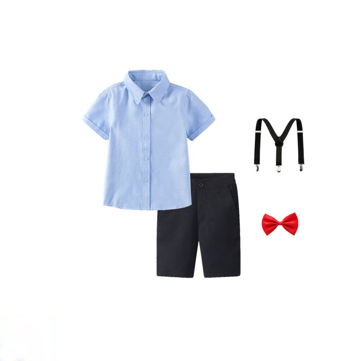 Unisex Elegant und bequemes Set aus Hemd und Shorts Drune