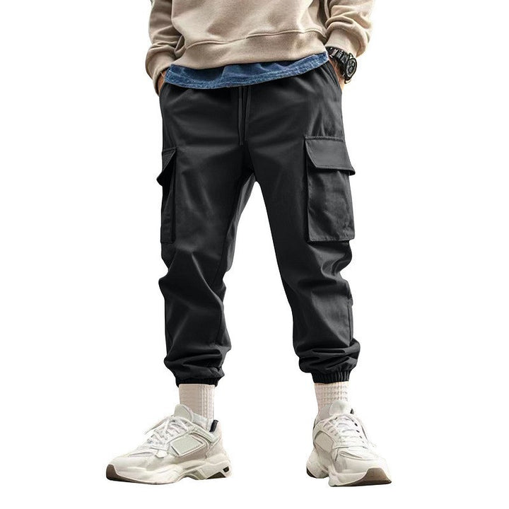 Herren Cargo-Hose mit verstellbarem Bund und praktischen Seitentaschen Drune