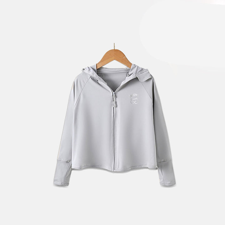 Damen Leichte UV-Schutz Outdoor-Jacke mit Kapuze Drune