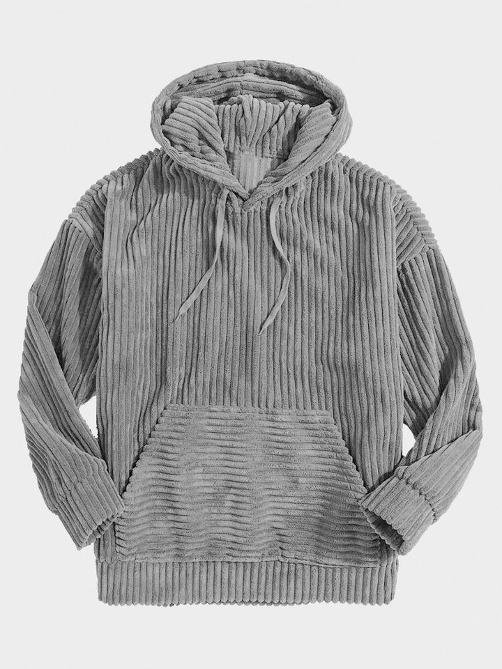 Damen Grob gestrickter Hoodie Drune