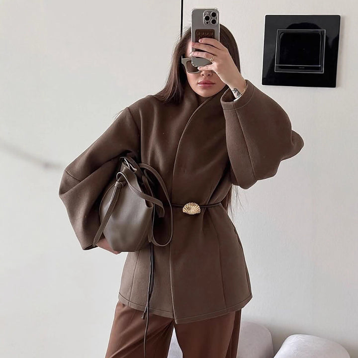 Damen elegante und bequeme Kurzjacke Drune