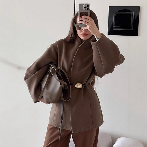 Damen elegante und bequeme Kurzjacke Drune