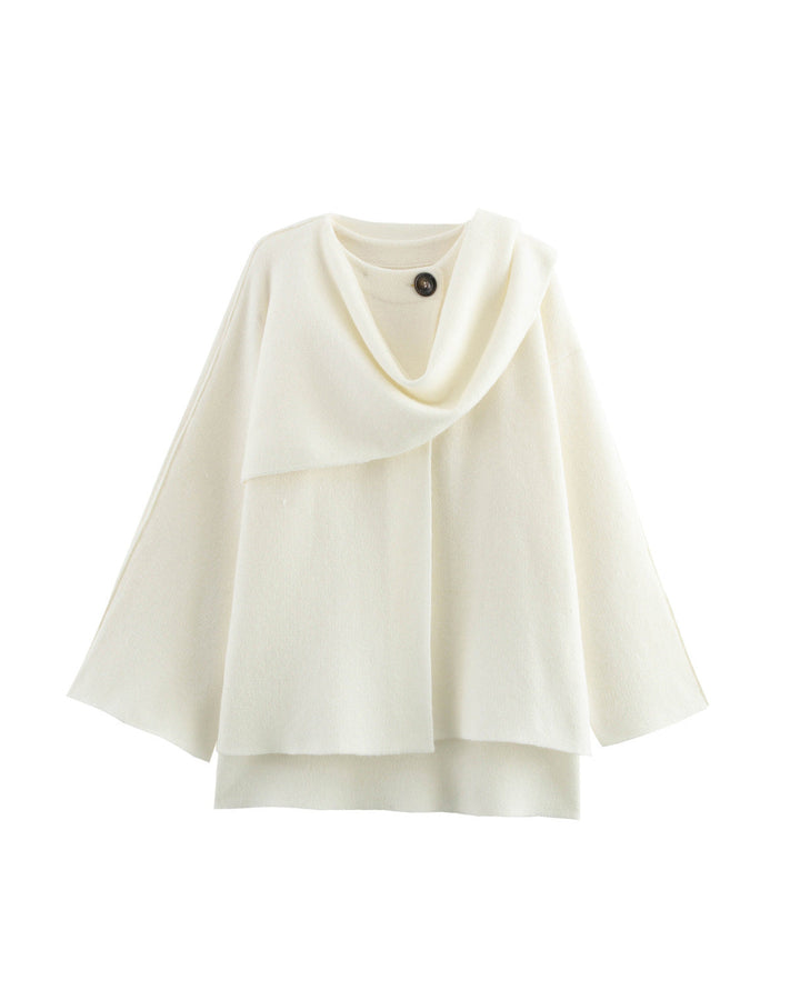 Drune | Schal Kurzer Strickmantel