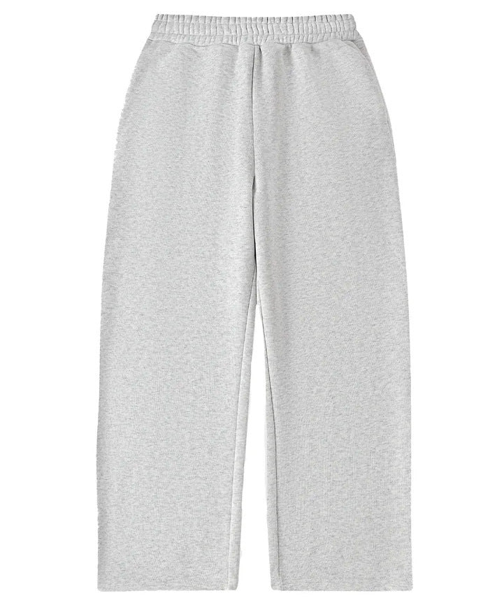 Damen nan weite Cropped-Loungehose mit elastischem Bund und seitlichen Eingrifftaschen Drune
