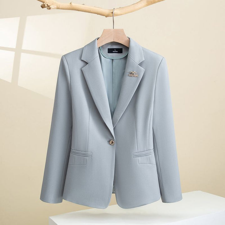 Damen Eleganter Blazer mit strukturiertem Design und schmaler Passform Drune