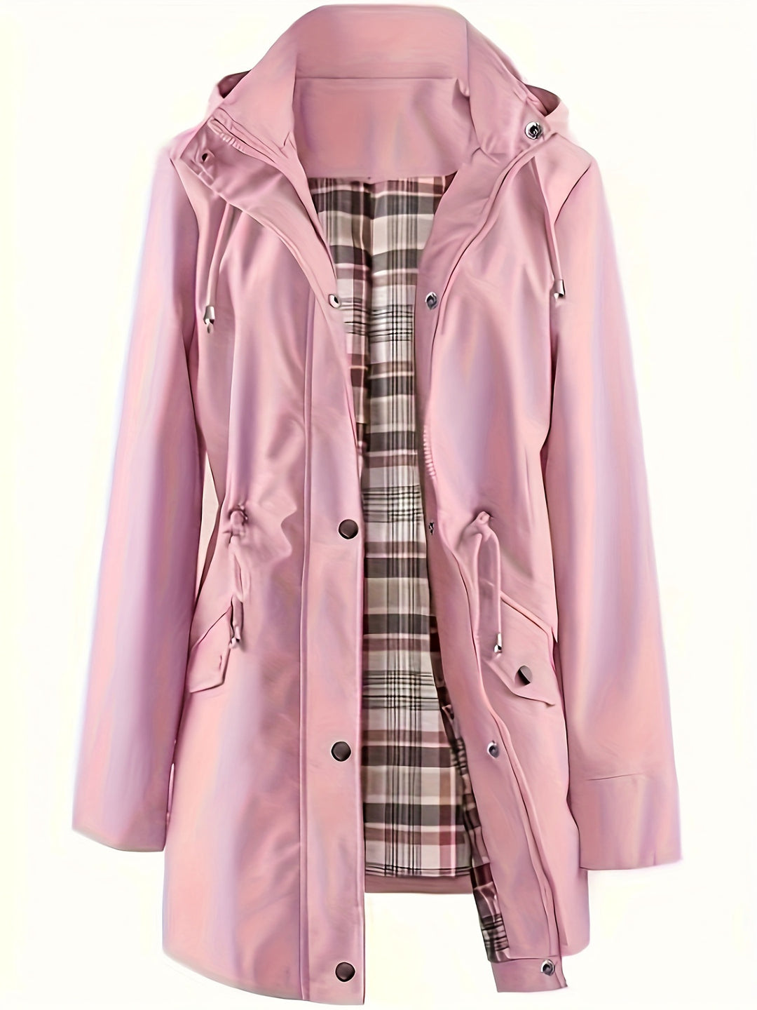 Damen funktionale Outdoor-Jacke mit verstellbarem Taillenzug und Innenfutter Drune