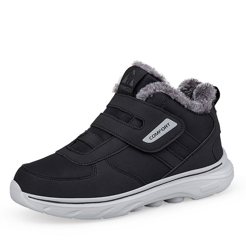 Damen isolierte Winter-Sneaker mit praktischem Klettverschluss und weichem Innenfutter Drune