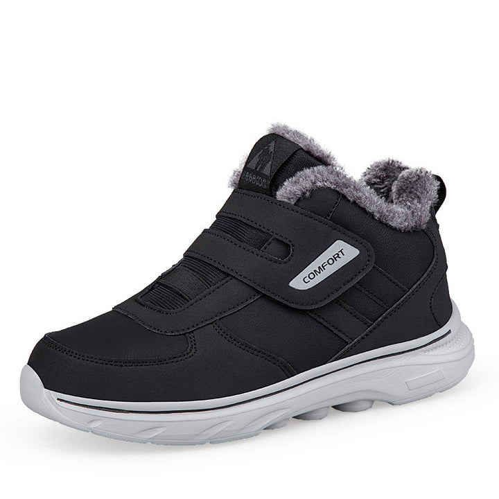 Damen isolierte Winter-Sneaker mit praktischem Klettverschluss und weichem Innenfutter Drune