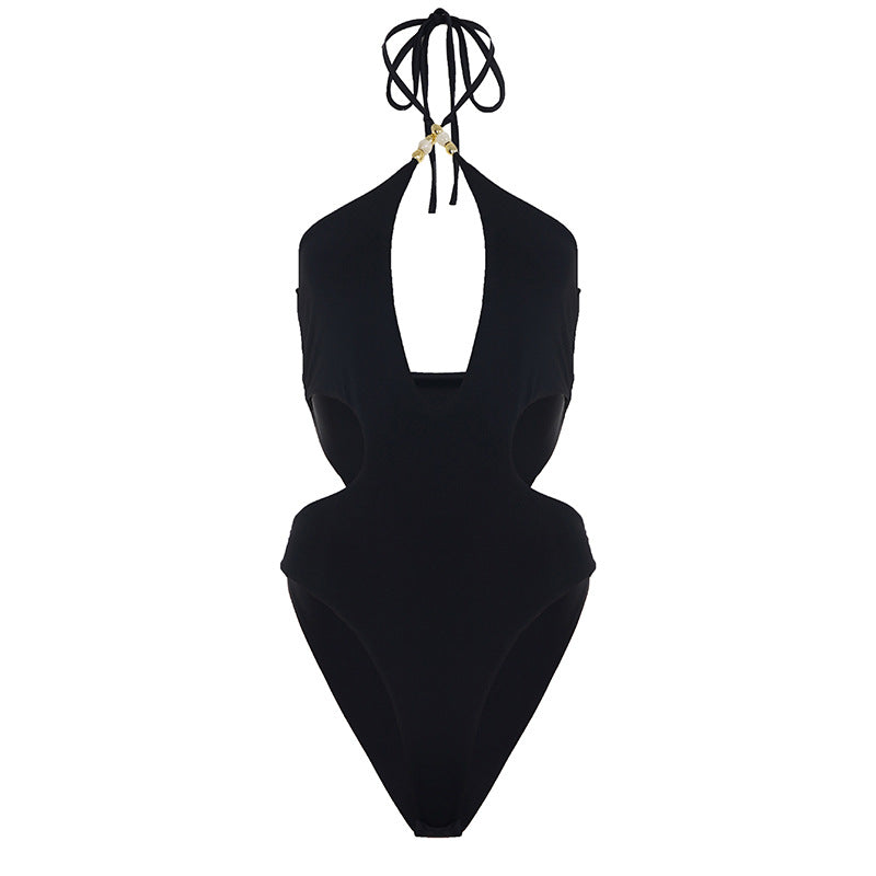 Damen Cut-Out Badeanzug Drune