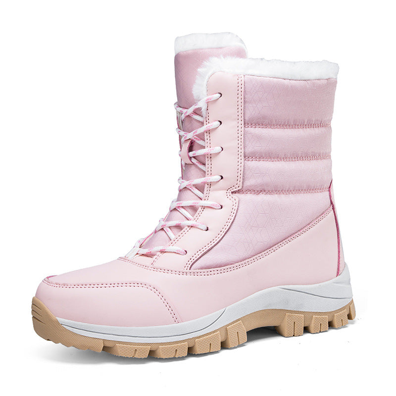 Damen Winterstiefel mit wärmendem Innenfutter und rutschfester Sohle Drune