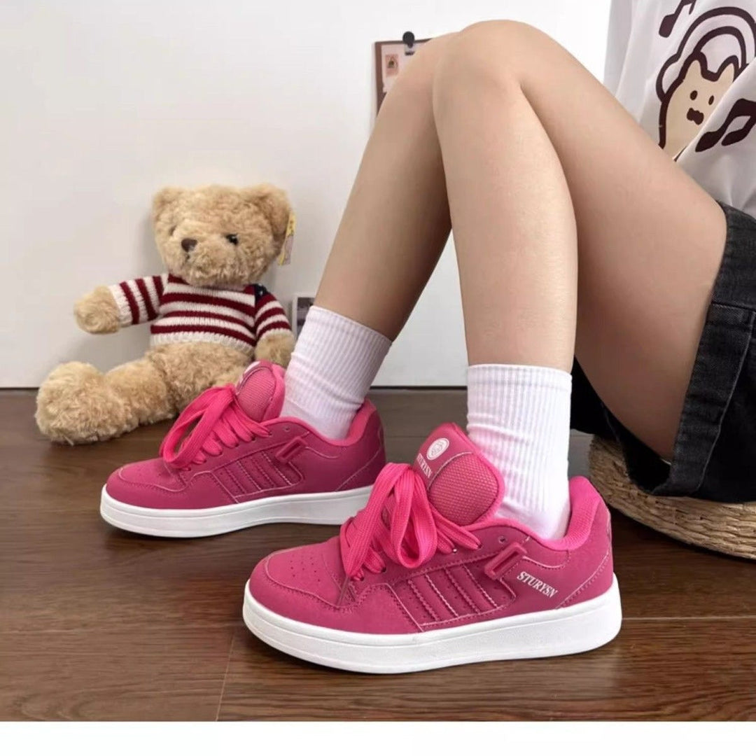 Damen Sportliche Sneakers mit rutschfester Sohle und atmungsaktivem Obermaterial Drune