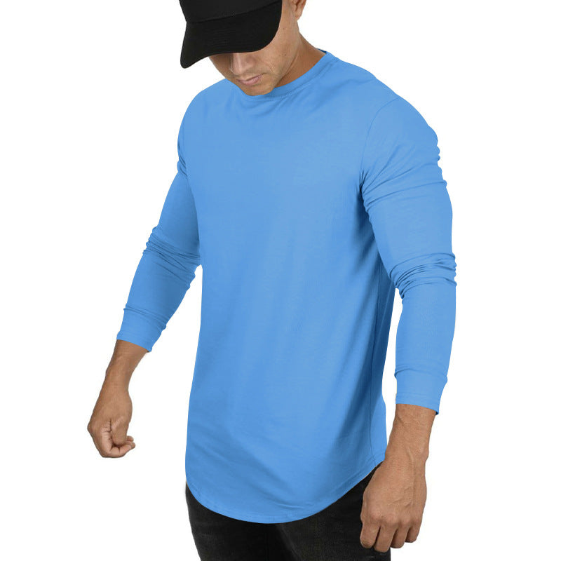 Herren Langarmshirt mit innovativem Schnitt und atmungsaktiver Struktur Drune
