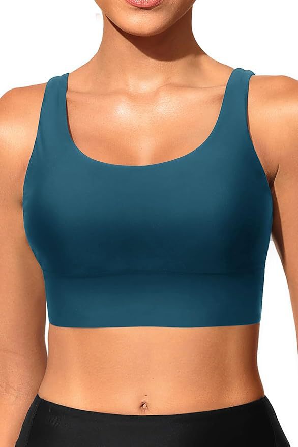 Damen sportlicher Crop-Top mit klassischen Streifen Drune