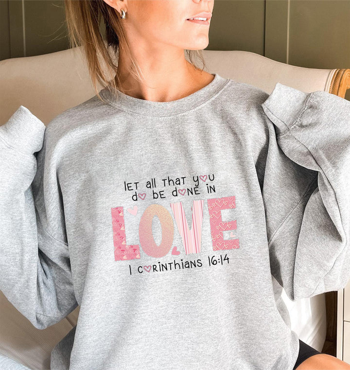 Damen Sweatshirt mit inspirierendem Druck und bequemer Passform Drune