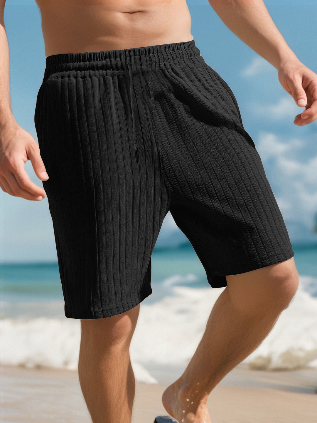 Herren Badeshorts mit feuchtigkeitsregulierender Technologie und elastischem Bund Drune