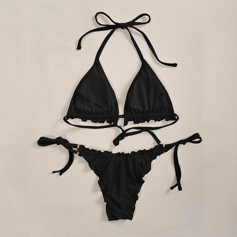 Damen Bikini-Set mit verspielten Rüschendetails Drune