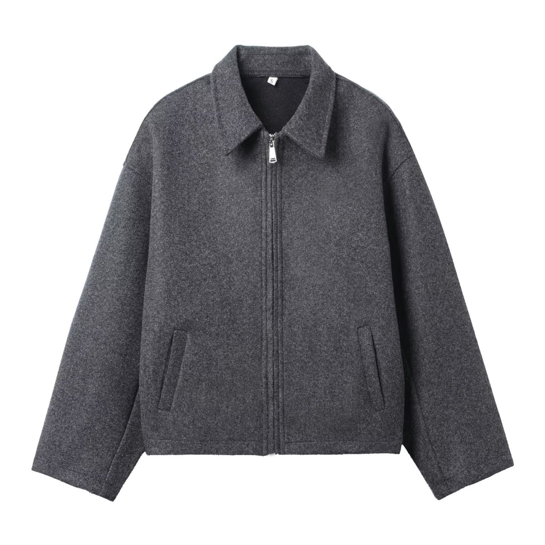 Damen lässige Wolljacke Drune