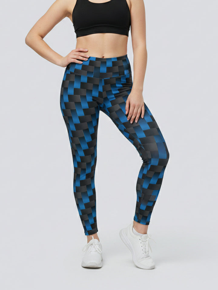Damen Sportlegging mit stilvollem grafischen Design Drune