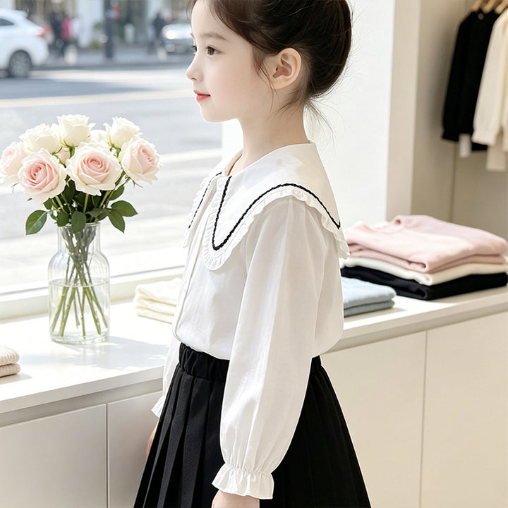 Mädchen Bluse Drune