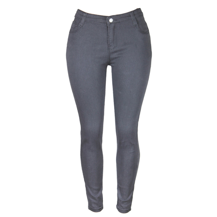Damen nan hochgeschnittene Sculpt-Skinny-Jeans mit formendem Stretchbund und klassischem Five‑Pocket‑Schnitt Drune