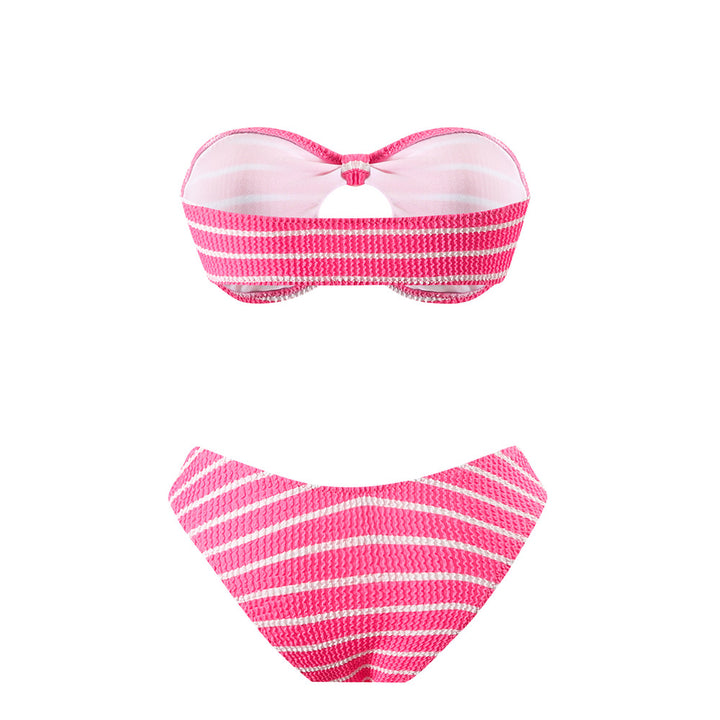 Damen Bandeau-Bikini mit raffinierten Details Drune
