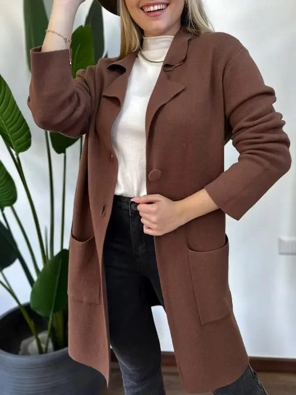 Damen Elegante und bequeme Übergangsjacke mit praktischen Taschen Drune