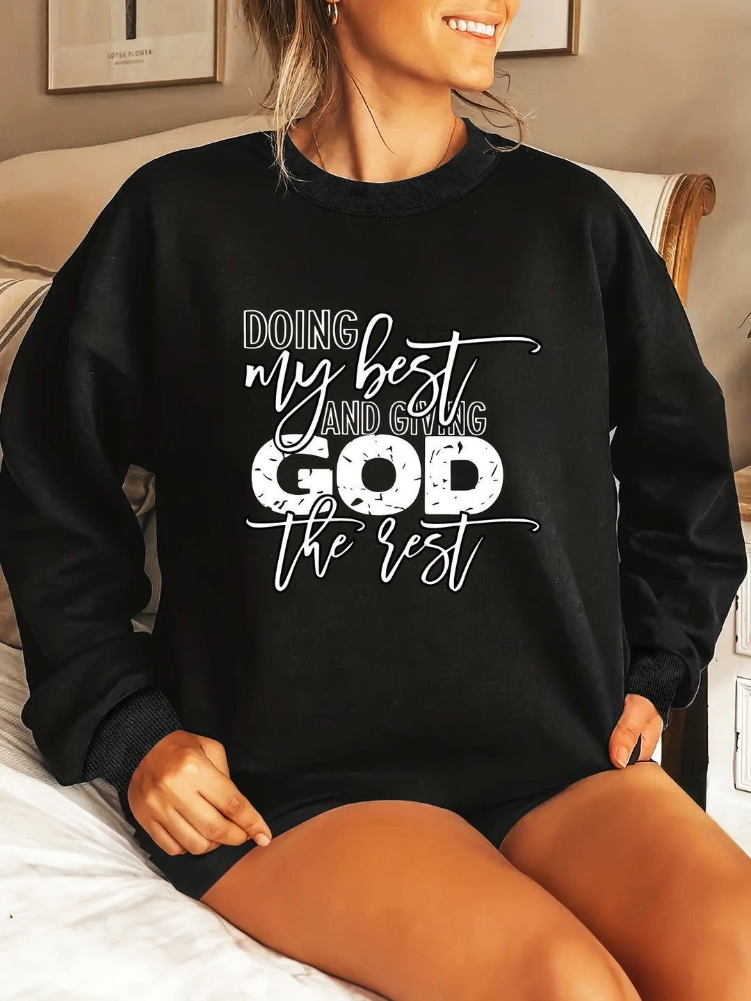 Damen Sweater mit persönlichem Motiv Drune