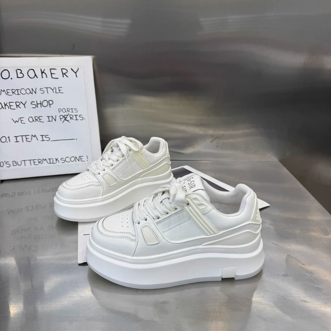 Damen Sportliche Sneakers mit dämpfender Plateausohle und atmungsaktiven Einsätzen Drune