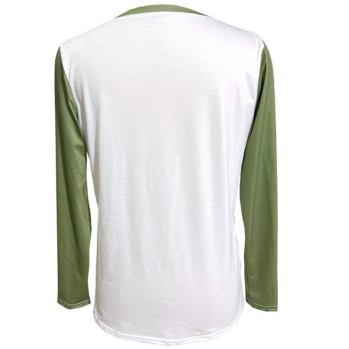 Drune | Floral Rundhalsausschnitt T-Shirt