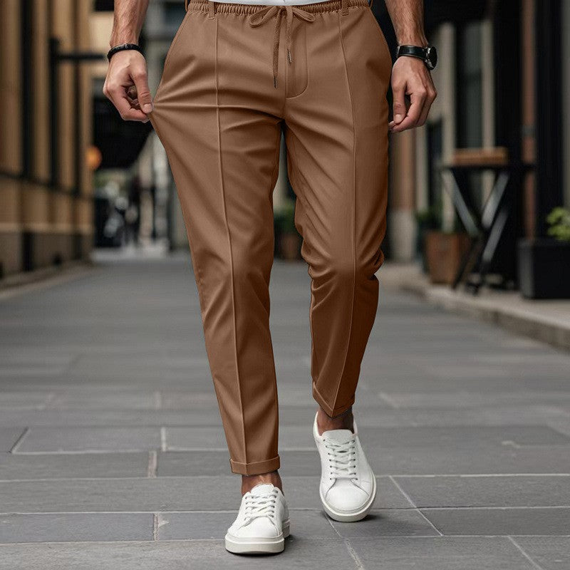 Herren modische Slim-Fit Jogginghose mit elastischem Bund und praktischen Seitentaschen Drune