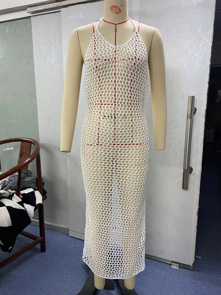 Damen Netzkleid im stylischen figurbetonten Design Drune
