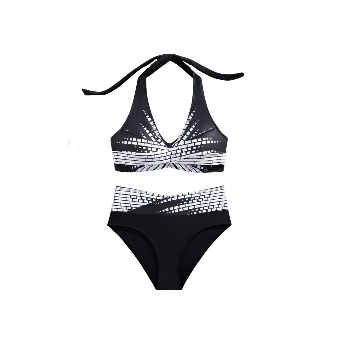 Damen Bikini-Set mit exquisitem Karomuster Drune