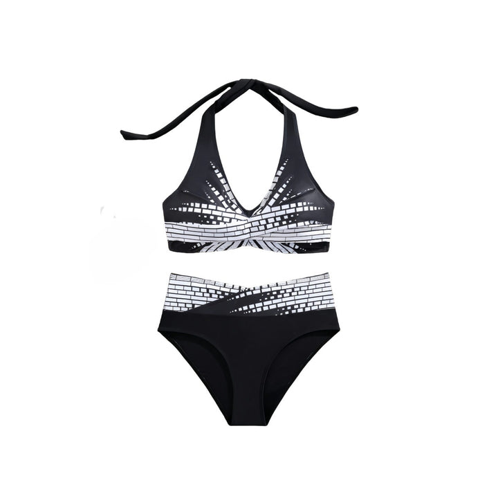 Damen Bikini-Set mit exquisitem Karomuster Drune