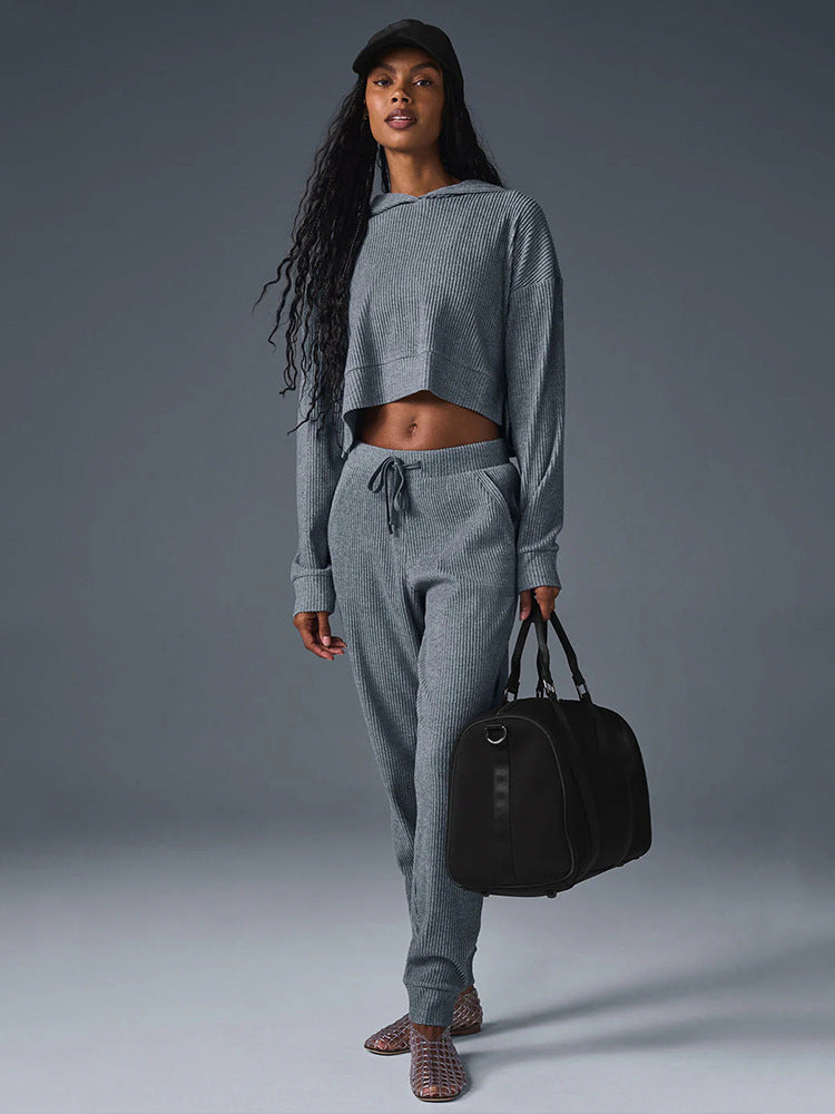 Damen lässiger und leichtgewichtiger Sweat-Anzug Drune