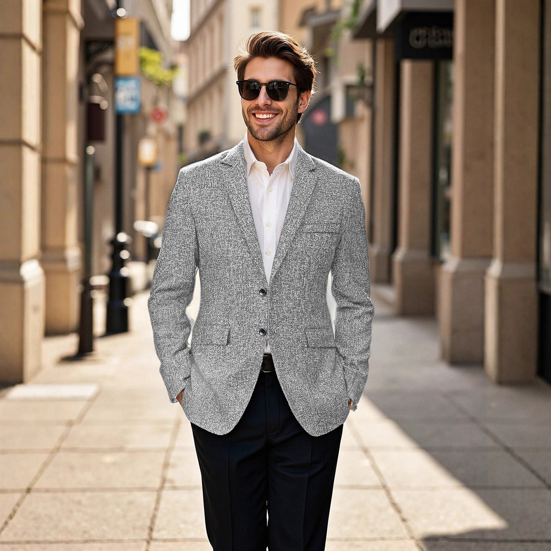 Herren eleganter Freizeitblazer Drune