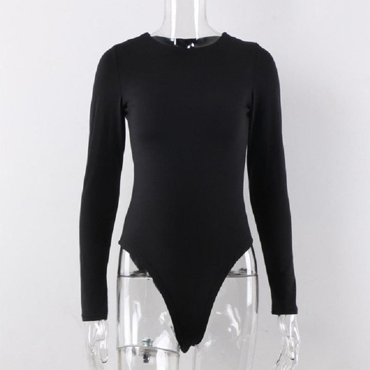 Damen Langarmbody mit elegantem Schnitt Drune