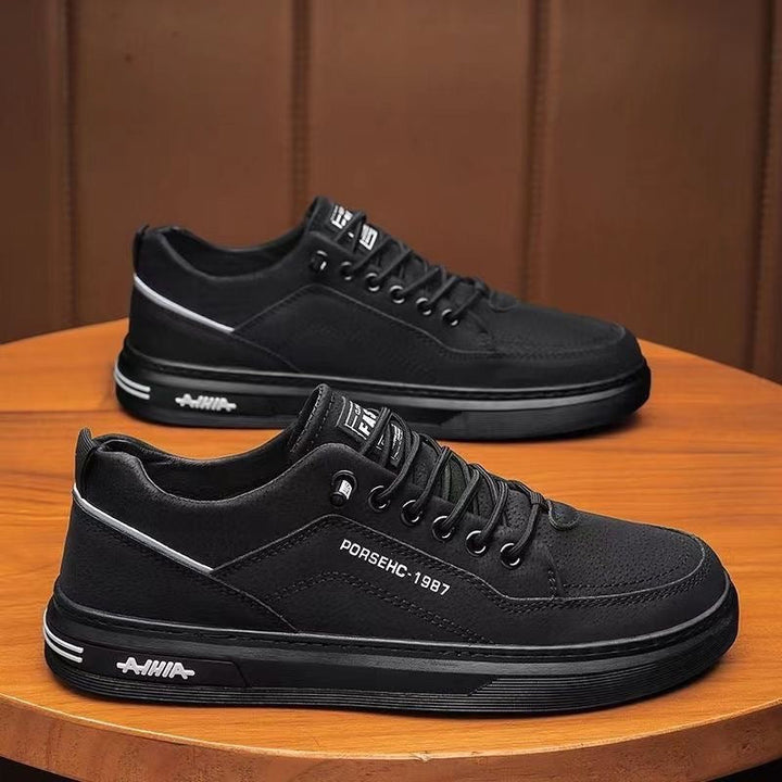 Damen Modische Sneakers mit strapazierfähigem Obermaterial und dämpfender Sohle Drune