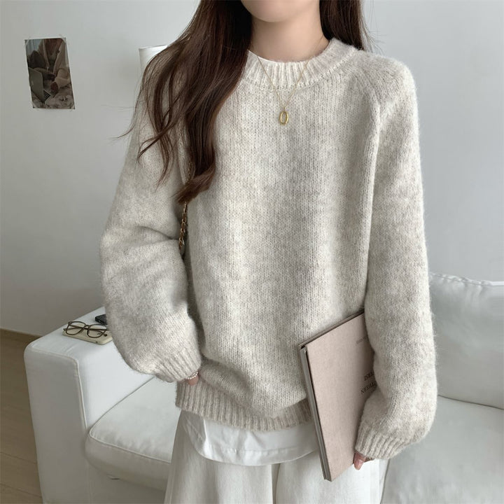 Damen Kuscheliger Oversized-Pullover Drune