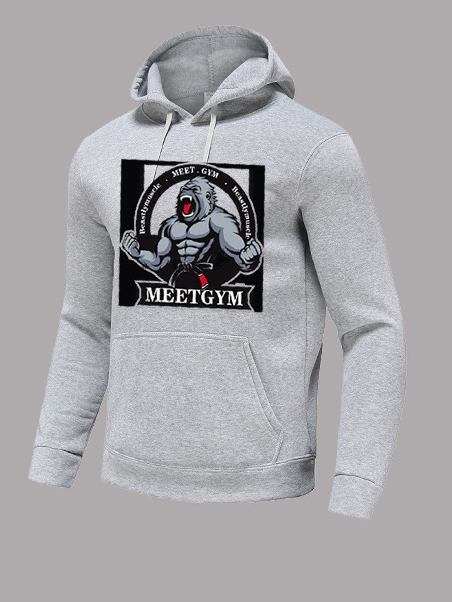 Herren Sweatshirt mit inspirierendem Gorilla-Design Drune