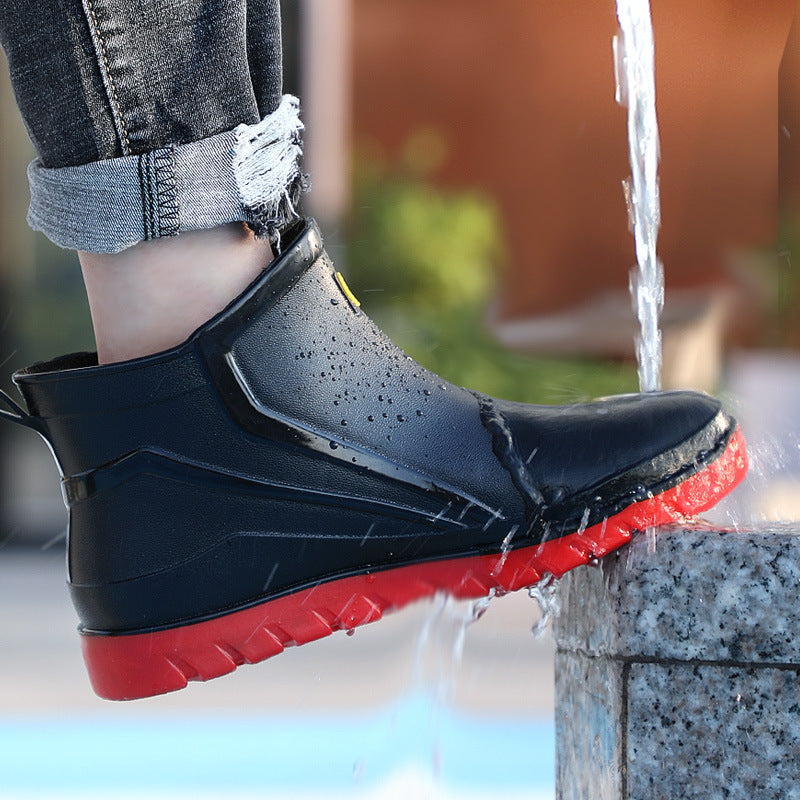 Damen wasserdichte Gummistiefel mit rutschfester Sohle und ergonomischem Design Drune