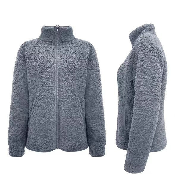 Damen Fleecejacke mit hohem Kragen und weichem Touch Drune
