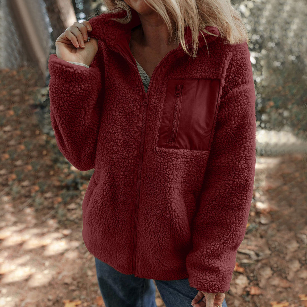 Drune | Lockere und Warme Jacke für Frauen